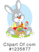 Rabbit Clipart #1235877 by Alex Bannykh