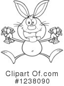 Rabbit Clipart #1238090 by Hit Toon