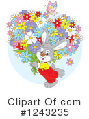 Rabbit Clipart #1243235 by Alex Bannykh
