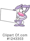 Rabbit Clipart #1243303 by toonaday