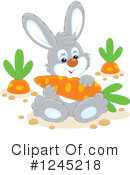 Rabbit Clipart #1245218 by Alex Bannykh