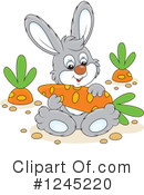 Rabbit Clipart #1245220 by Alex Bannykh