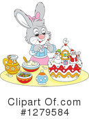 Rabbit Clipart #1279584 by Alex Bannykh