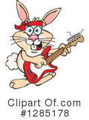 Rabbit Clipart #1285178 by Dennis Holmes Designs