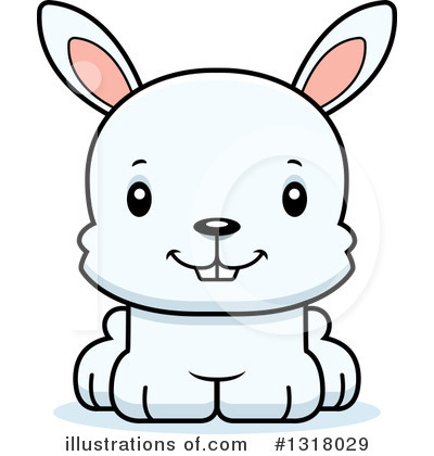 White Rabbit Clipart #1318029 by Cory Thoman