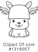 Rabbit Clipart #1318057 by Cory Thoman