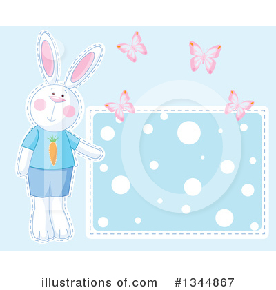 Royalty-Free (RF) Rabbit Clipart Illustration by Pushkin - Stock Sample #1344867