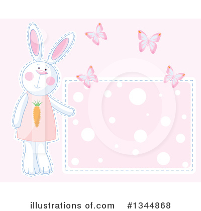 Royalty-Free (RF) Rabbit Clipart Illustration by Pushkin - Stock Sample #1344868