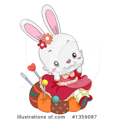 Rabbits Clipart #1359087 by BNP Design Studio
