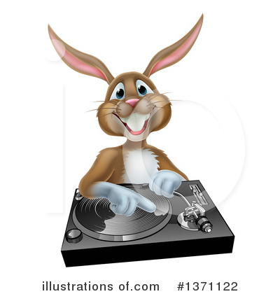 Royalty-Free (RF) Rabbit Clipart Illustration by AtStockIllustration - Stock Sample #1371122