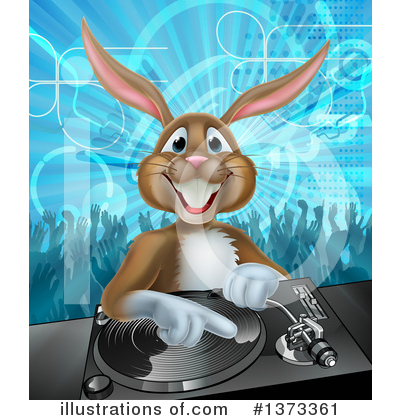 Royalty-Free (RF) Rabbit Clipart Illustration by AtStockIllustration - Stock Sample #1373361
