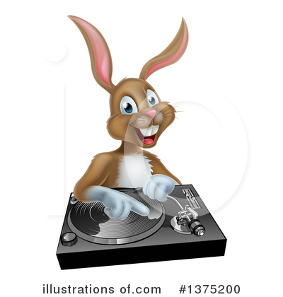 Royalty-Free (RF) Rabbit Clipart Illustration by AtStockIllustration - Stock Sample #1375200