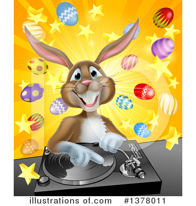 Royalty-Free (RF) Rabbit Clipart Illustration by AtStockIllustration - Stock Sample #1378011
