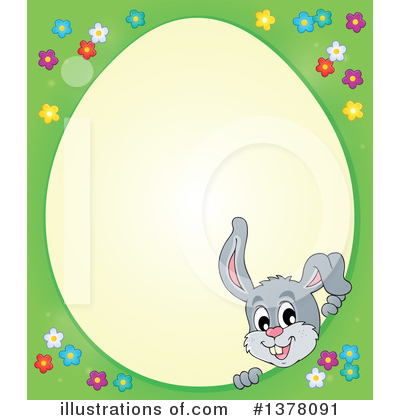 Royalty-Free (RF) Rabbit Clipart Illustration by visekart - Stock Sample #1378091