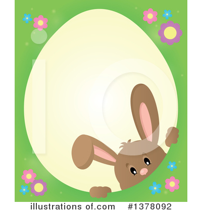 Royalty-Free (RF) Rabbit Clipart Illustration by visekart - Stock Sample #1378092