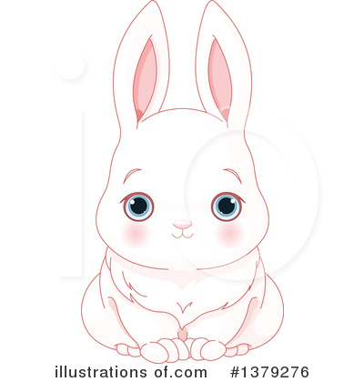 Royalty-Free (RF) Rabbit Clipart Illustration by Pushkin - Stock Sample #1379276