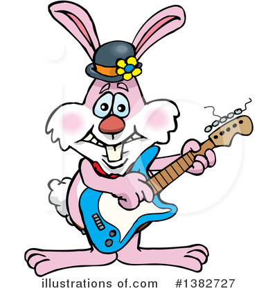 Royalty-Free (RF) Rabbit Clipart Illustration by Dennis Holmes Designs - Stock Sample #1382727