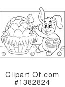 Rabbit Clipart #1382824 by visekart