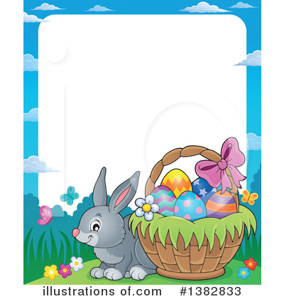 Royalty-Free (RF) Rabbit Clipart Illustration by visekart - Stock Sample #1382833