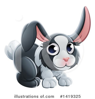 Royalty-Free (RF) Rabbit Clipart Illustration by AtStockIllustration - Stock Sample #1419325