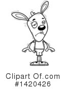 Rabbit Clipart #1420426 by Cory Thoman
