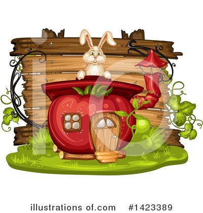 Royalty-Free (RF) Rabbit Clipart Illustration by merlinul - Stock Sample #1423389