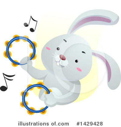 Royalty-Free (RF) Rabbit Clipart Illustration by BNP Design Studio - Stock Sample #1429428