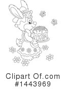 Rabbit Clipart #1443969 by Alex Bannykh