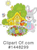 Rabbit Clipart #1448299 by Alex Bannykh