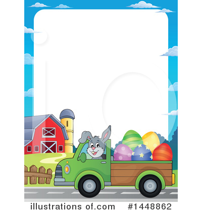 Royalty-Free (RF) Rabbit Clipart Illustration by visekart - Stock Sample #1448862