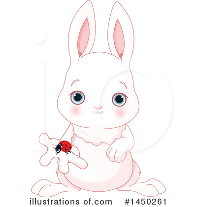 Royalty-Free (RF) Rabbit Clipart Illustration by Pushkin - Stock Sample #1450261
