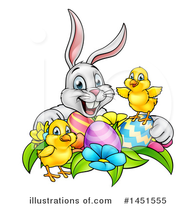 Bunny Clipart #1451555 by AtStockIllustration