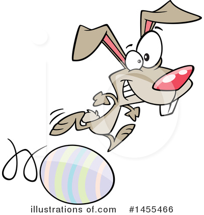 Royalty-Free (RF) Rabbit Clipart Illustration by toonaday - Stock Sample #1455466