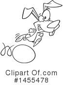 Rabbit Clipart #1455478 by toonaday