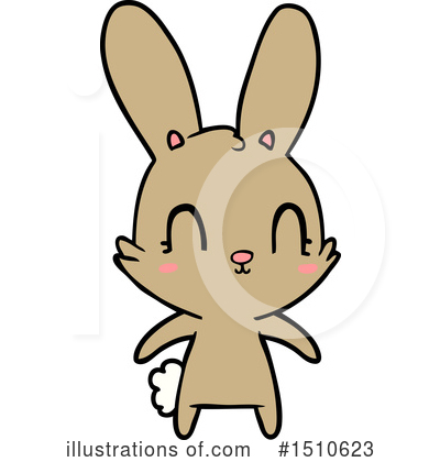 Royalty-Free (RF) Rabbit Clipart Illustration by lineartestpilot - Stock Sample #1510623