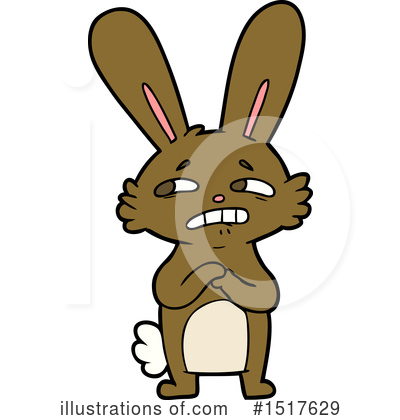 Royalty-Free (RF) Rabbit Clipart Illustration by lineartestpilot - Stock Sample #1517629