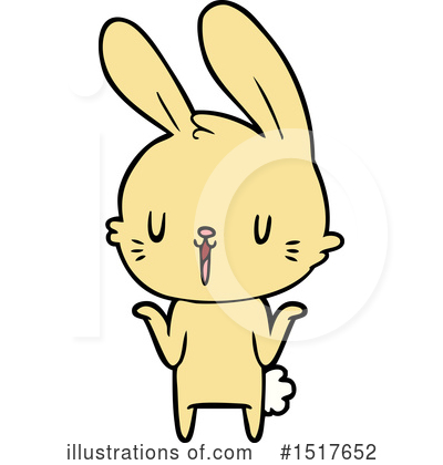 Royalty-Free (RF) Rabbit Clipart Illustration by lineartestpilot - Stock Sample #1517652