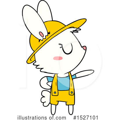Royalty-Free (RF) Rabbit Clipart Illustration by lineartestpilot - Stock Sample #1527101