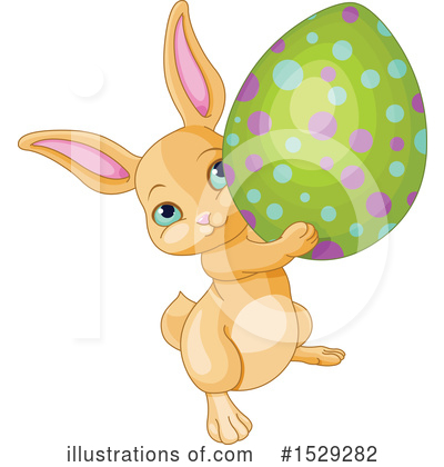 Royalty-Free (RF) Rabbit Clipart Illustration by Pushkin - Stock Sample #1529282