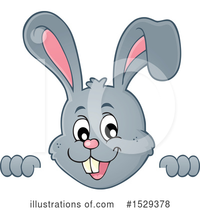 Royalty-Free (RF) Rabbit Clipart Illustration by visekart - Stock Sample #1529378