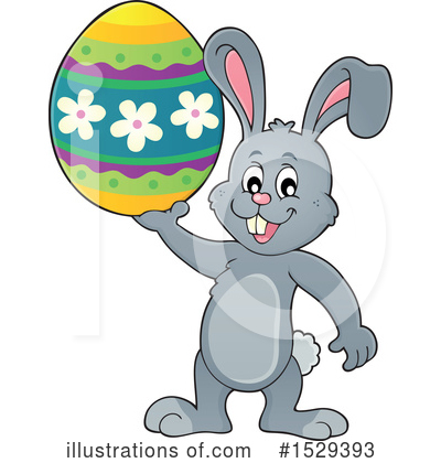 Royalty-Free (RF) Rabbit Clipart Illustration by visekart - Stock Sample #1529393