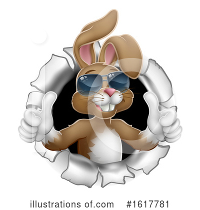 Royalty-Free (RF) Rabbit Clipart Illustration by AtStockIllustration - Stock Sample #1617781