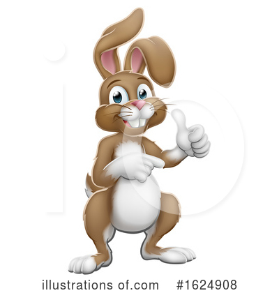 Royalty-Free (RF) Rabbit Clipart Illustration by AtStockIllustration - Stock Sample #1624908