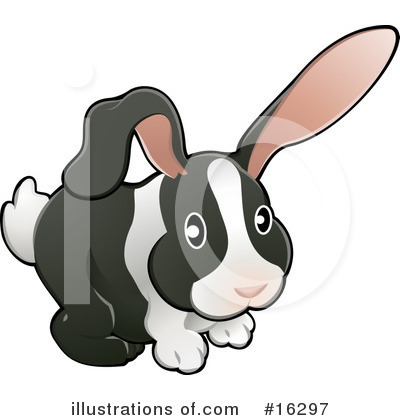 Bunny Clipart #16297 by AtStockIllustration