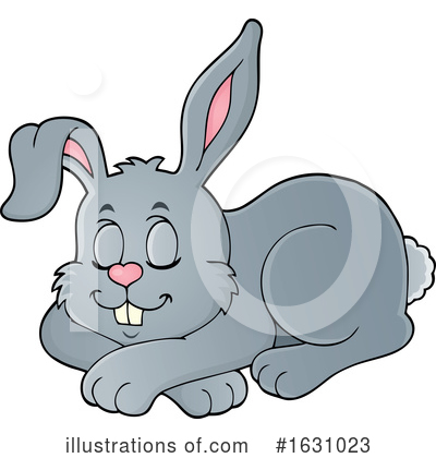 Royalty-Free (RF) Rabbit Clipart Illustration by visekart - Stock Sample #1631023