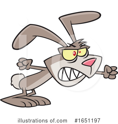 Bunny Clipart #1651197 by toonaday
