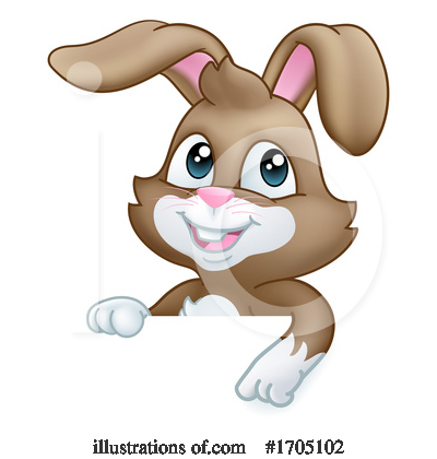 Royalty-Free (RF) Rabbit Clipart Illustration by AtStockIllustration - Stock Sample #1705102