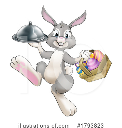 Easter Basket Clipart #1793823 by AtStockIllustration
