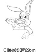 Rabbit Clipart #1803769 by AtStockIllustration