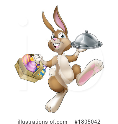 Royalty-Free (RF) Rabbit Clipart Illustration by AtStockIllustration - Stock Sample #1805042
